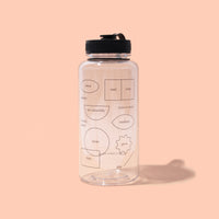 More self-love baby girl. self-care, self-esteem.' Water Bottle